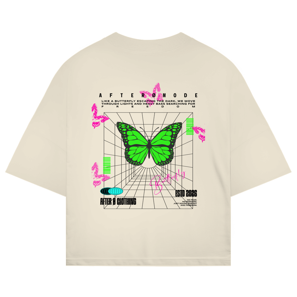 Butterfly Oversize T-Shirt