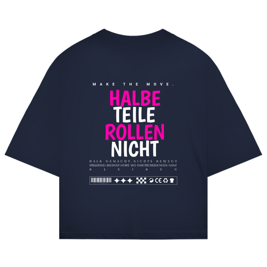 Halbe Teile Oversize T-Shirt