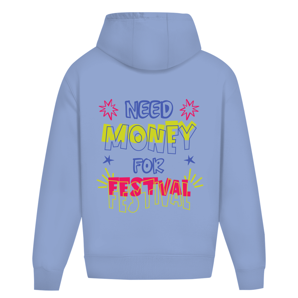 Need money Oversize Hoodie Ohne Kordel