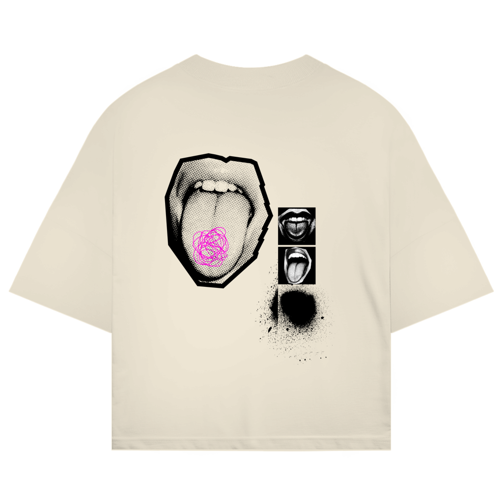 Tongue Oversize T-Shirt