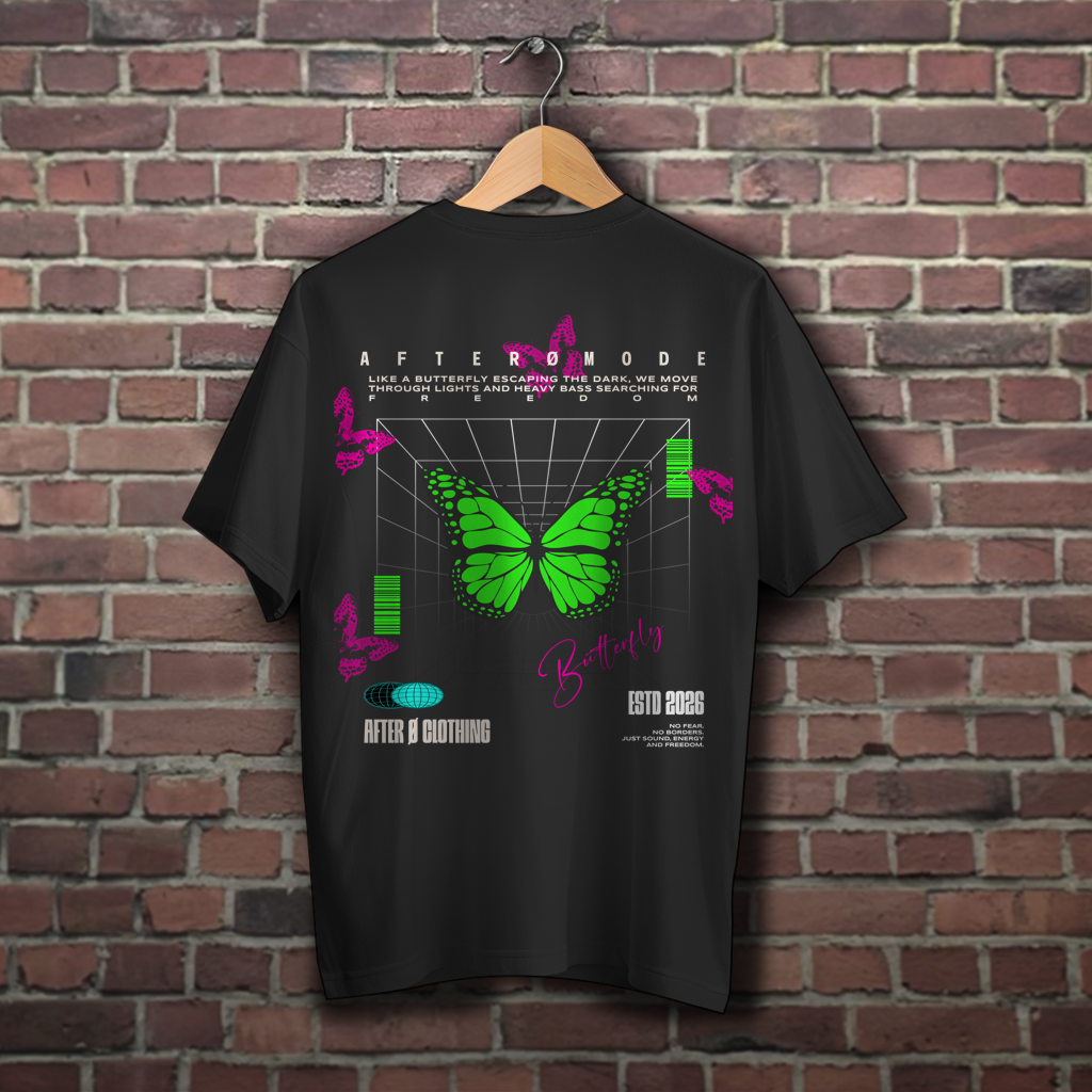 Oversize T-Shirt Butterfly