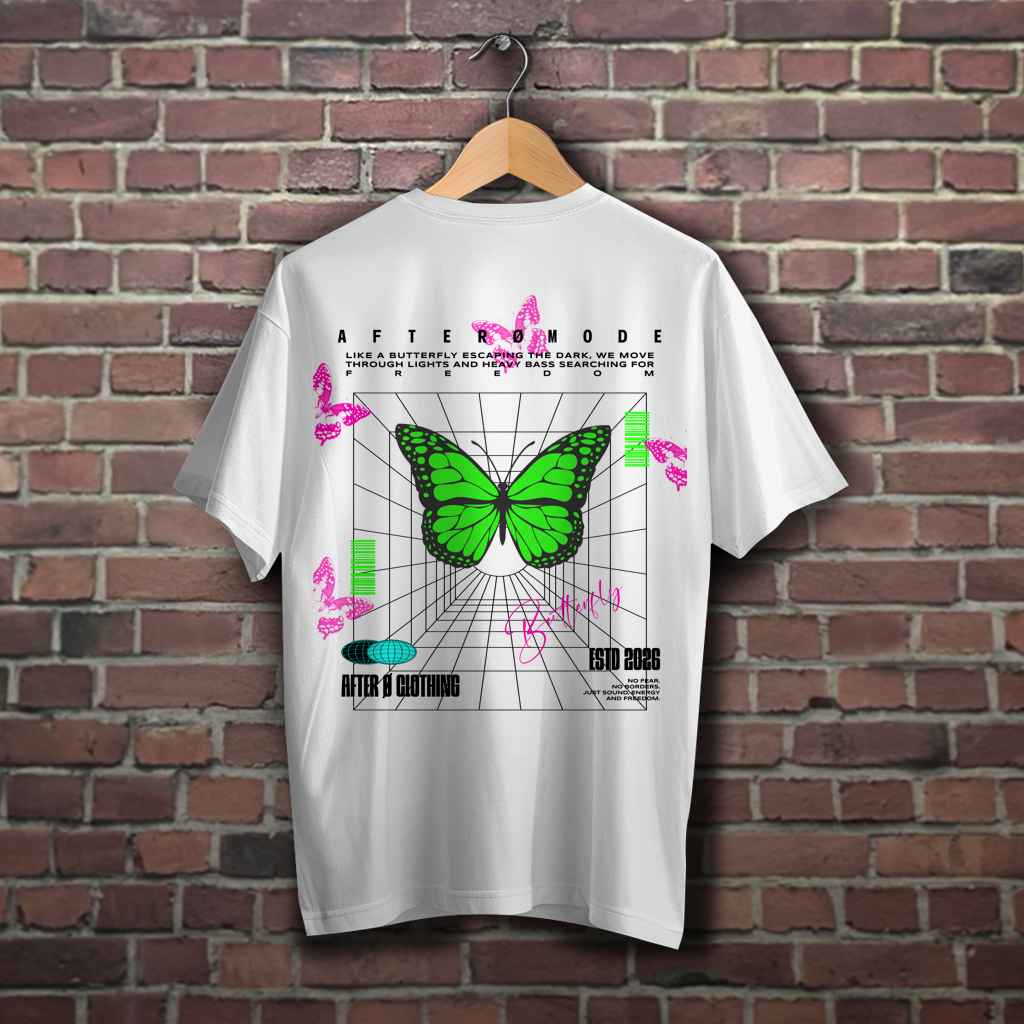 Oversize T-Shirt Butterfly