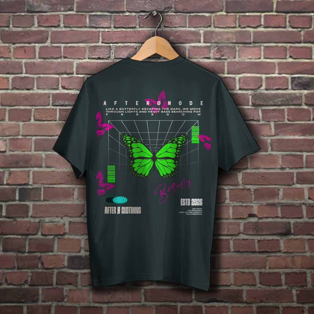 Oversize T-Shirt Butterfly