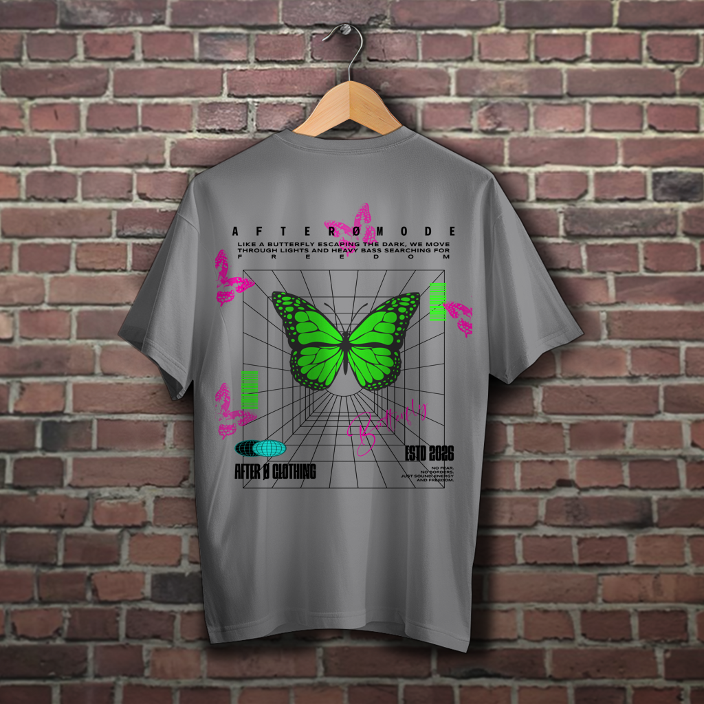 Oversize T-Shirt Butterfly
