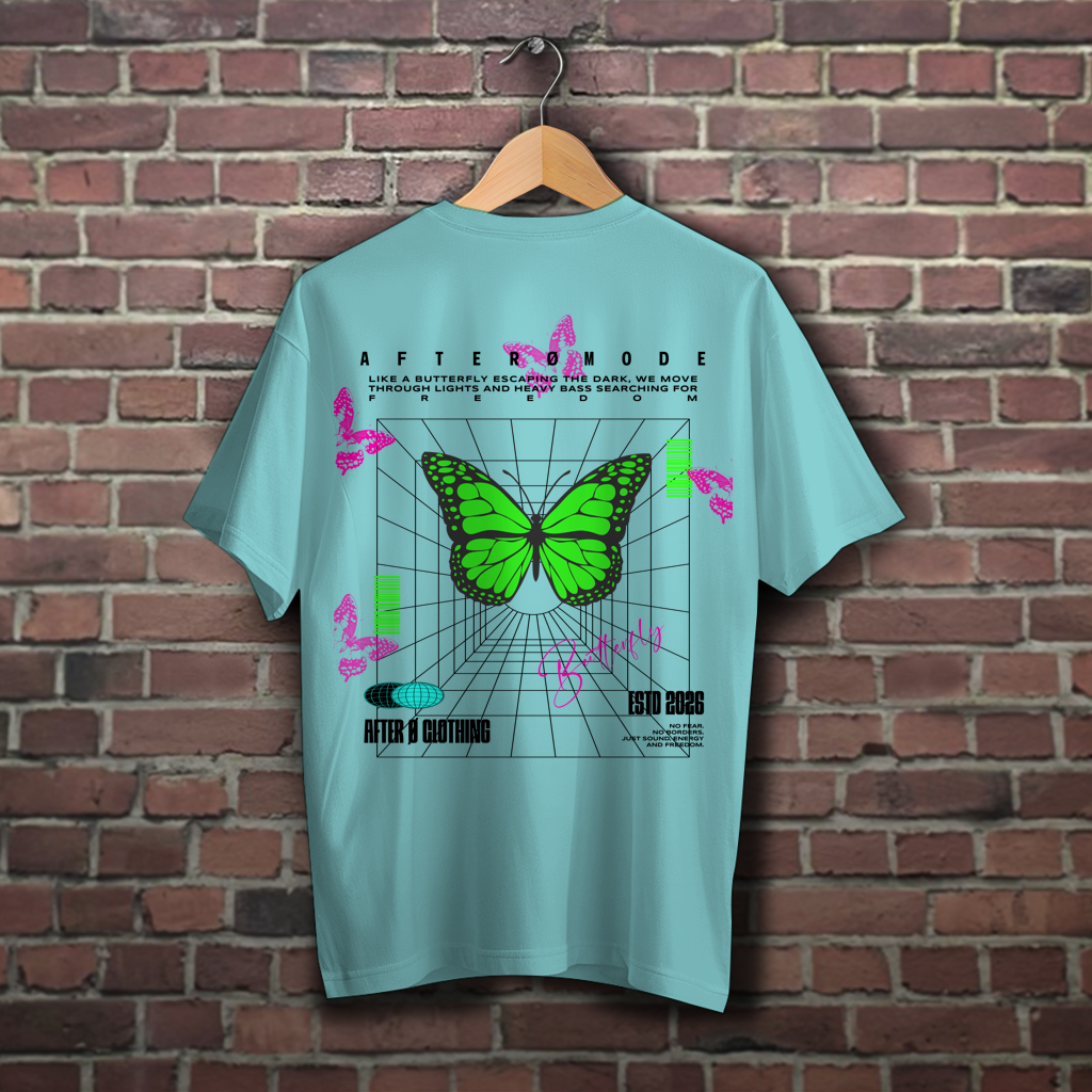 Oversize T-Shirt Butterfly