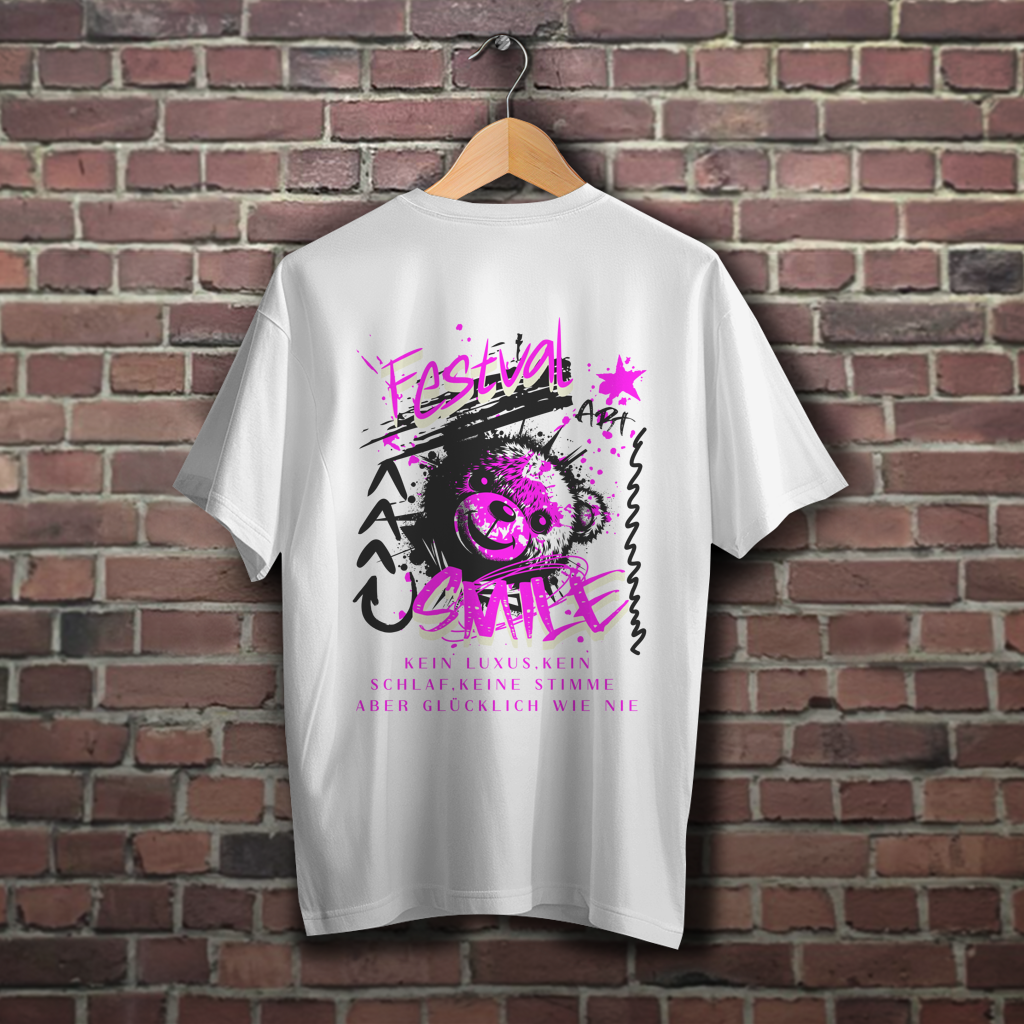 Festival Smile Oversize T-Shirt