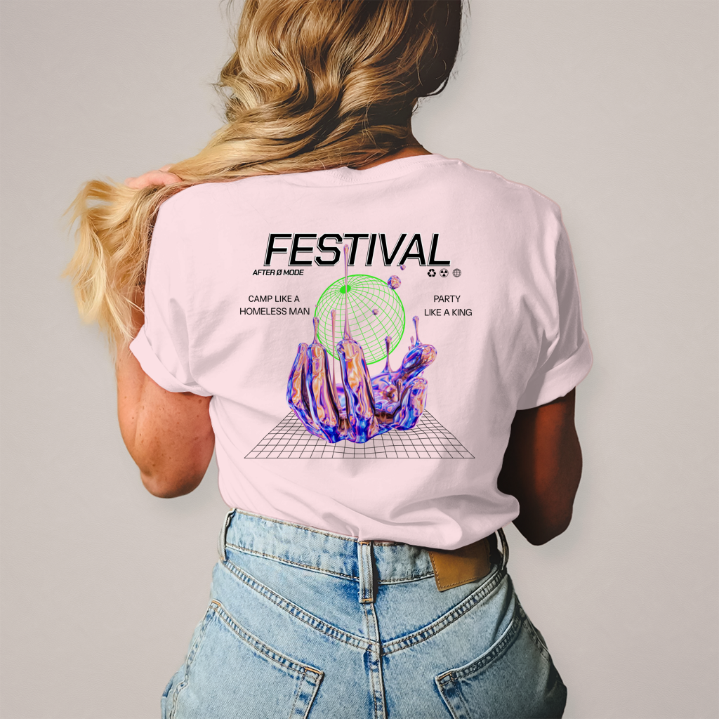 Festival – T-Shirt Damen, Rückansicht