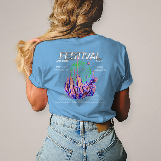 Festival – T-Shirt Damen, Rückansicht