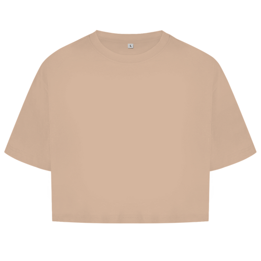 Tongue – Oversize Crop Top Damen