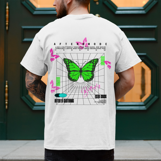 Butterfly – T-Shirt Herren, Rückansicht
