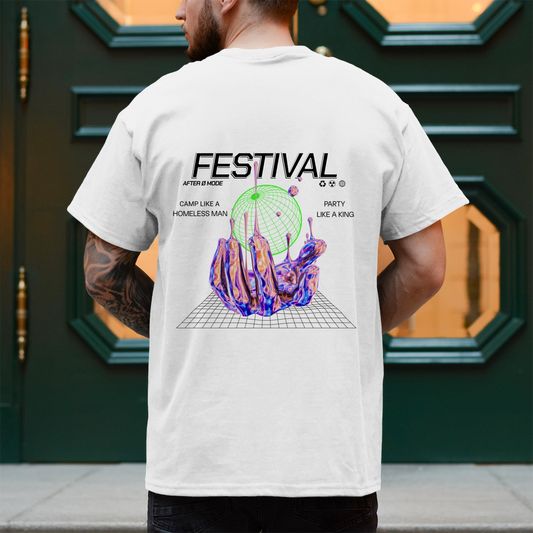 Festival – T-Shirt Herren, Rückansicht