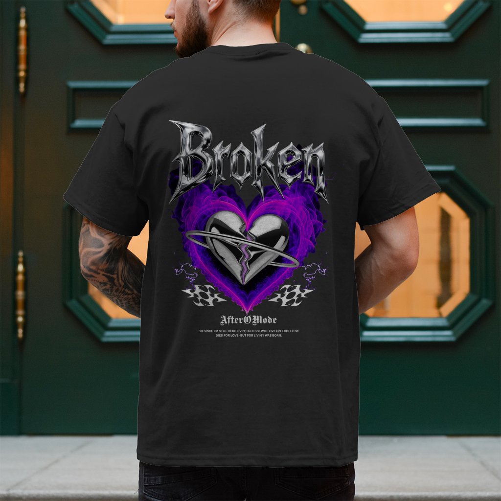 Broken Heart – T-Shirt Herren