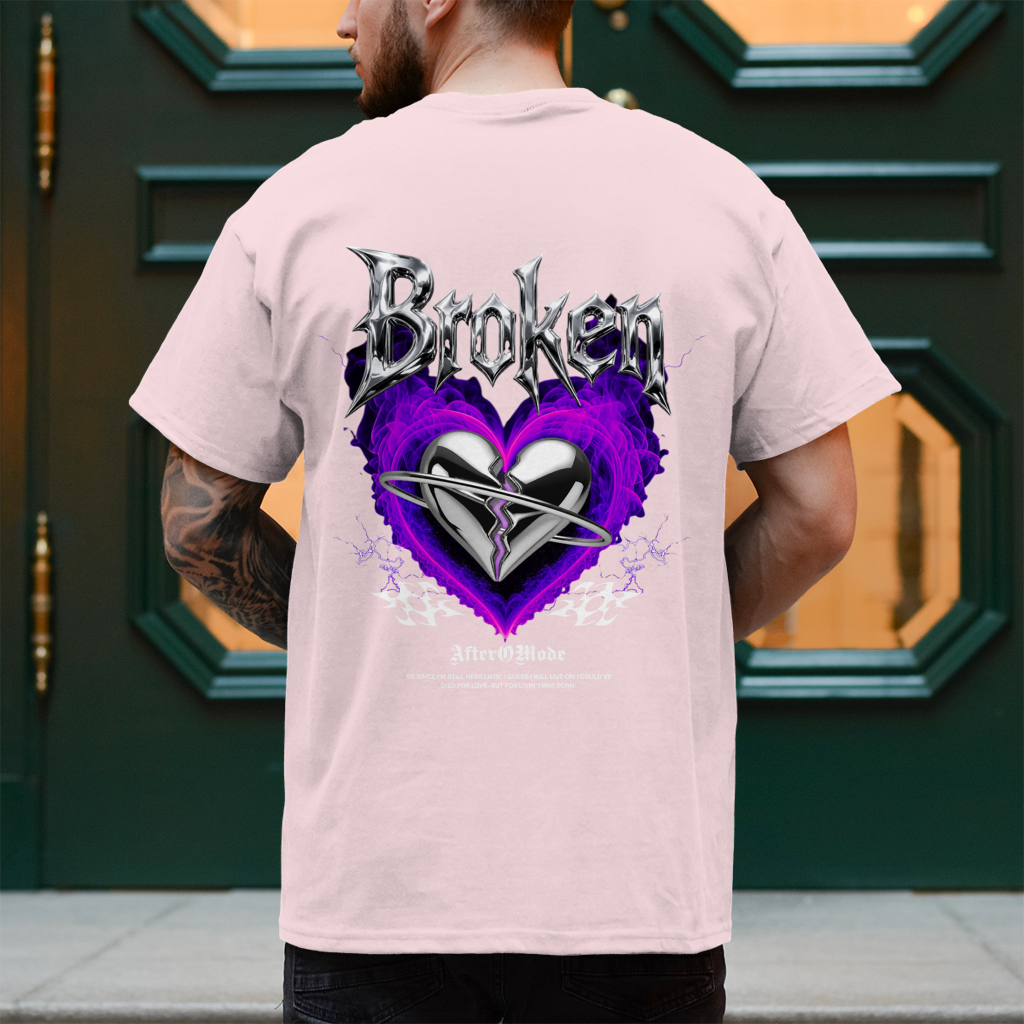 Broken Heart – T-Shirt Herren