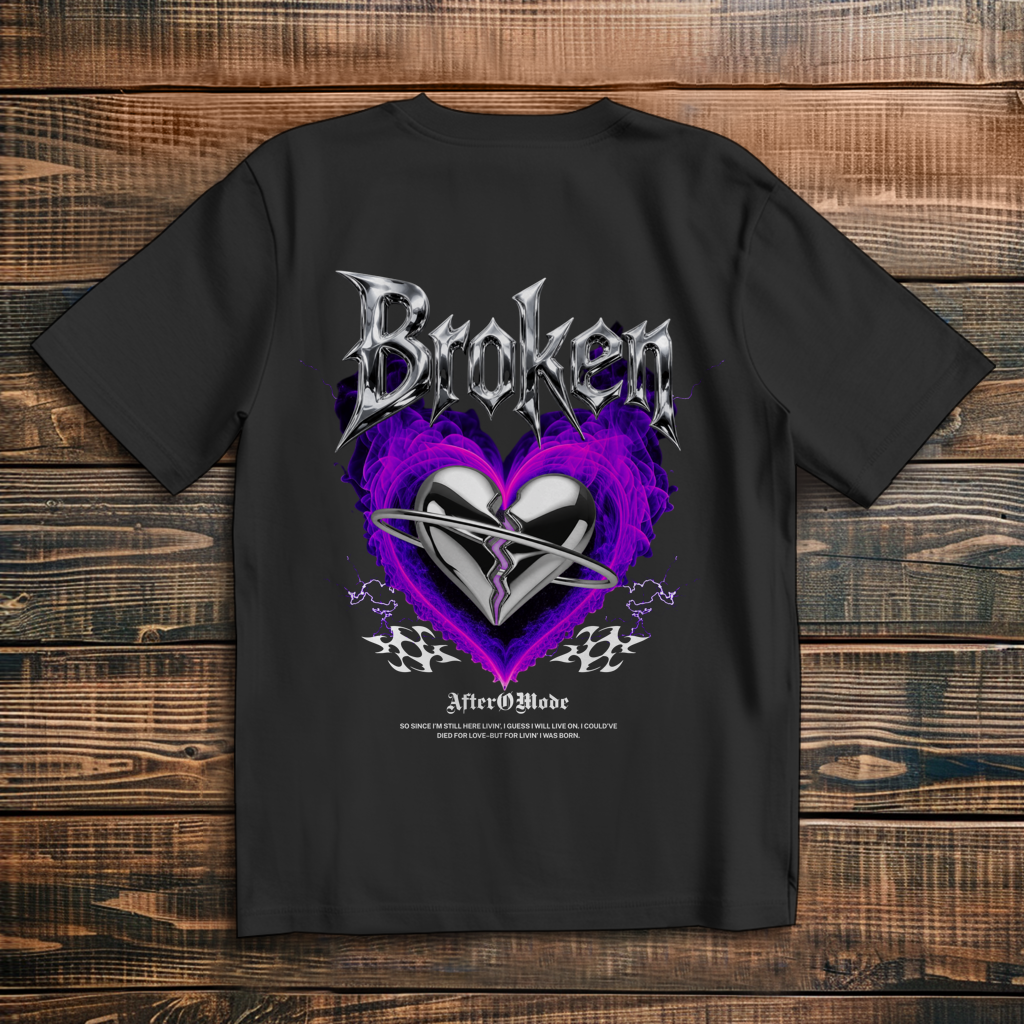 Broken Heart – Oversize T-Shirt Herren