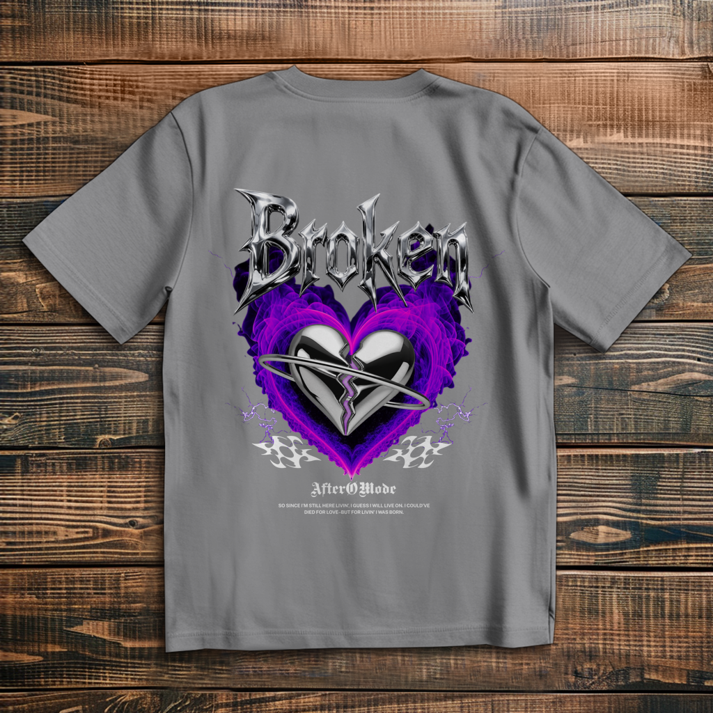 Broken Heart – Oversize T-Shirt Herren
