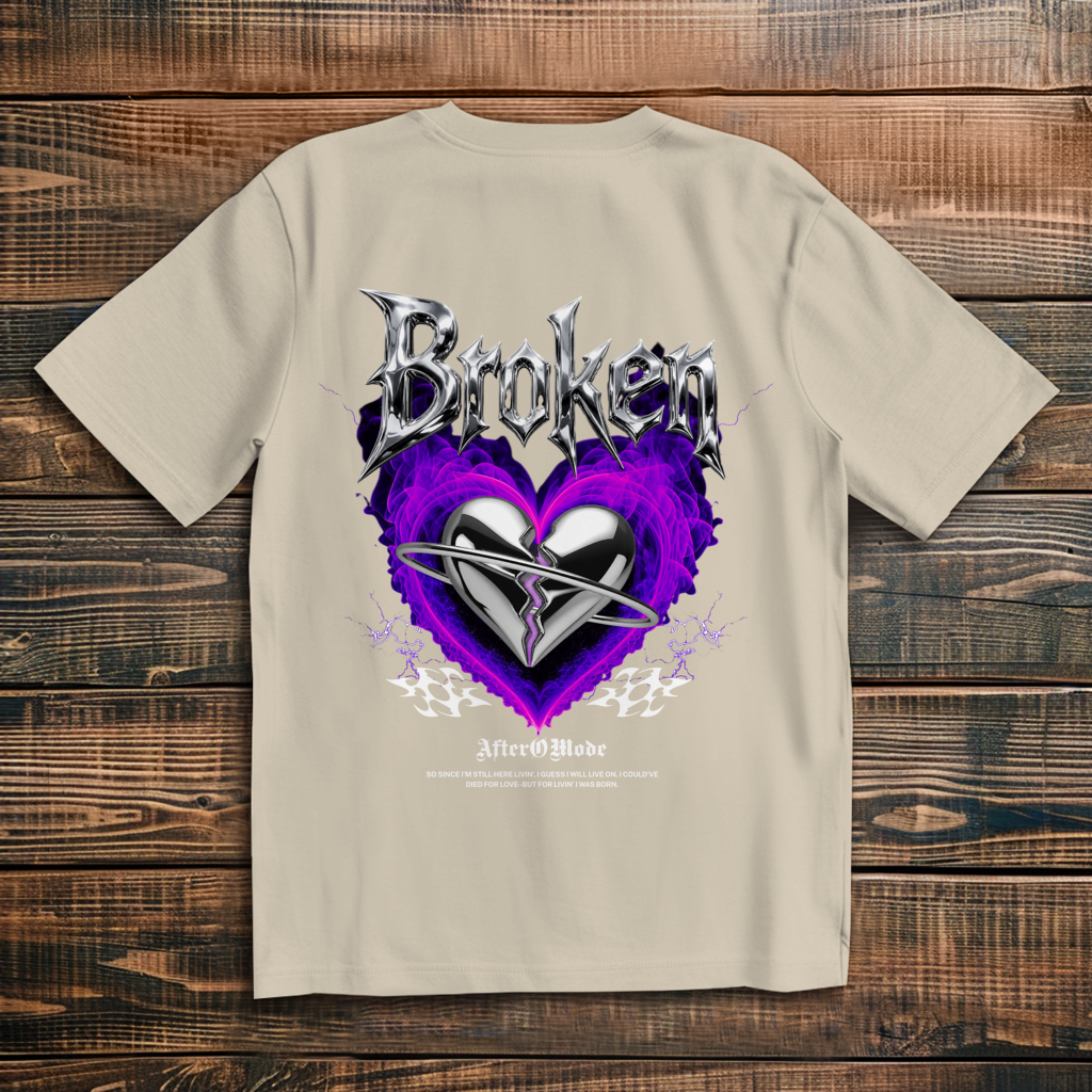 Broken Heart – Oversize T-Shirt Herren