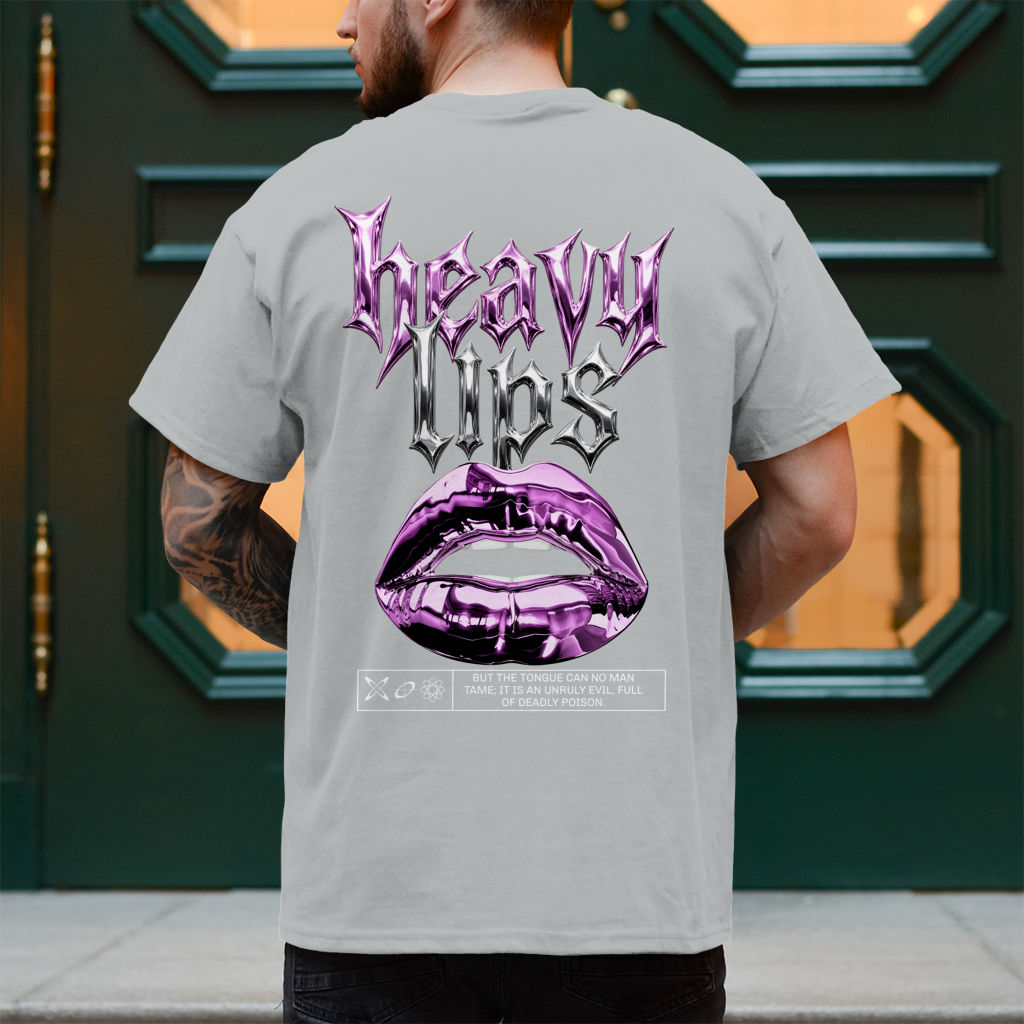Heavy Lips – T-Shirt Herren