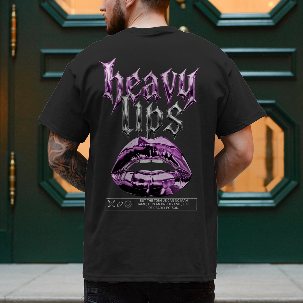 Heavy Lips – T-Shirt Herren