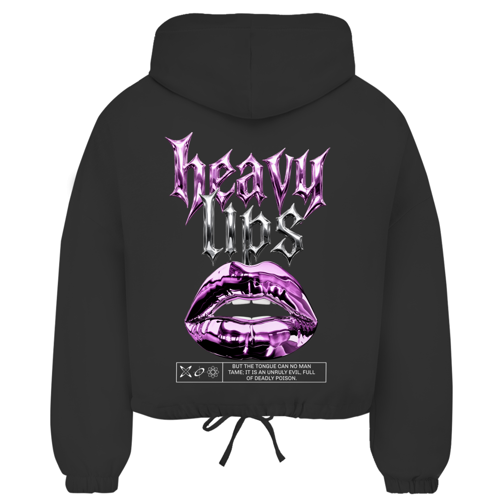 Heavy Lips – Zipper Hoodie Damen