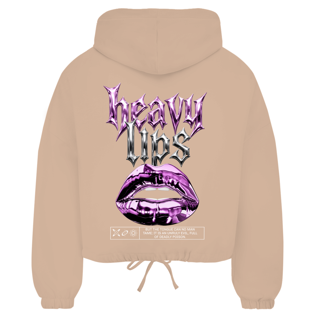 Heavy Lips – Zipper Hoodie Damen