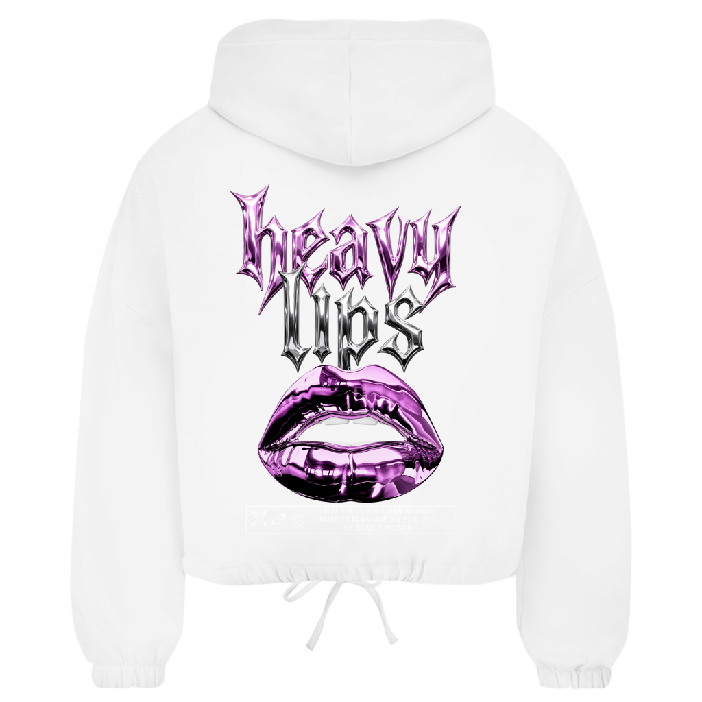 Heavy Lips – Zipper Hoodie Damen