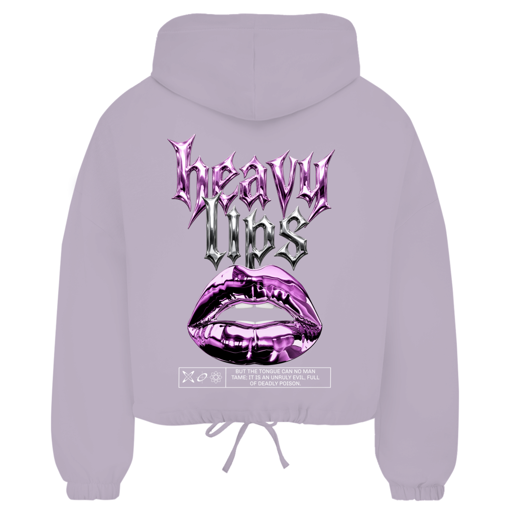 Heavy Lips – Zipper Hoodie Damen