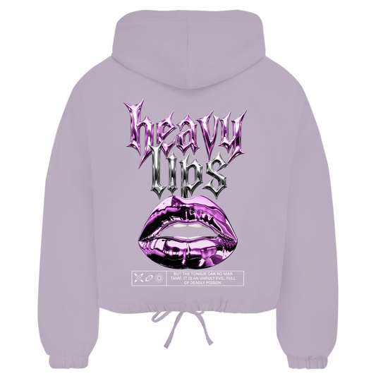 Heavy Lips – Zipper Hoodie Damen