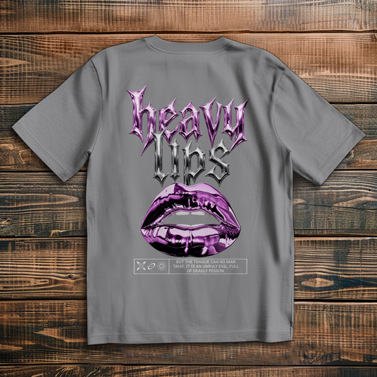 Heavy Lips – Oversize T-Shirt Herren