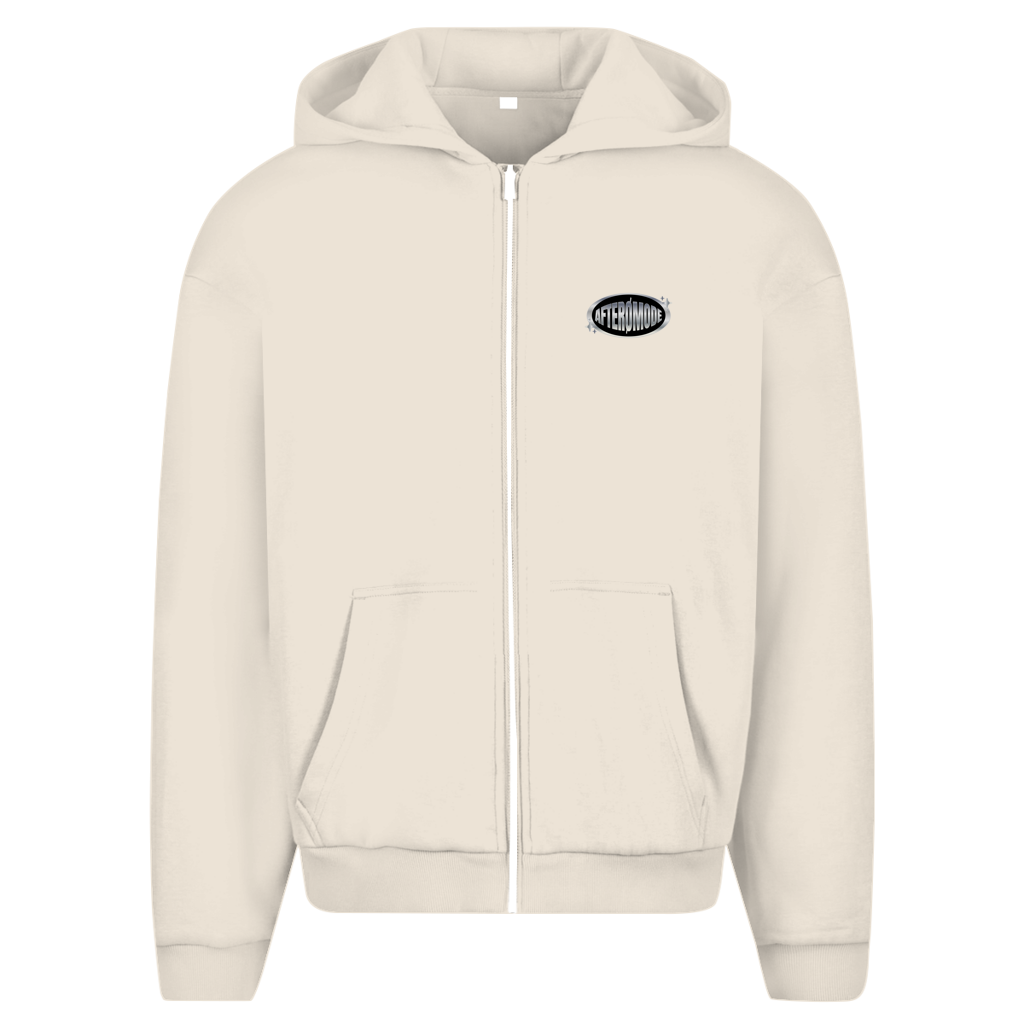 Chrome Butterfly – Oversize Zipper Hoodie Herren