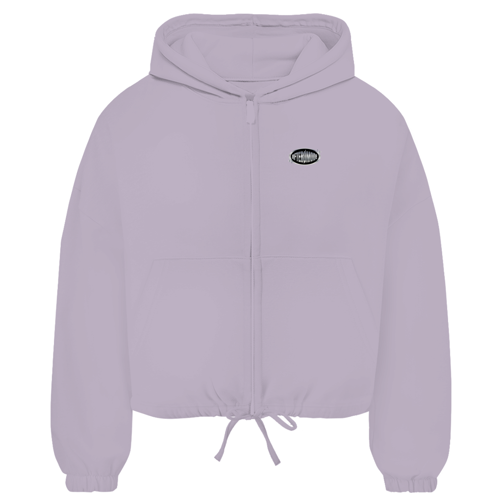 Chrome Butterfly – Zipper Hoodie Damen