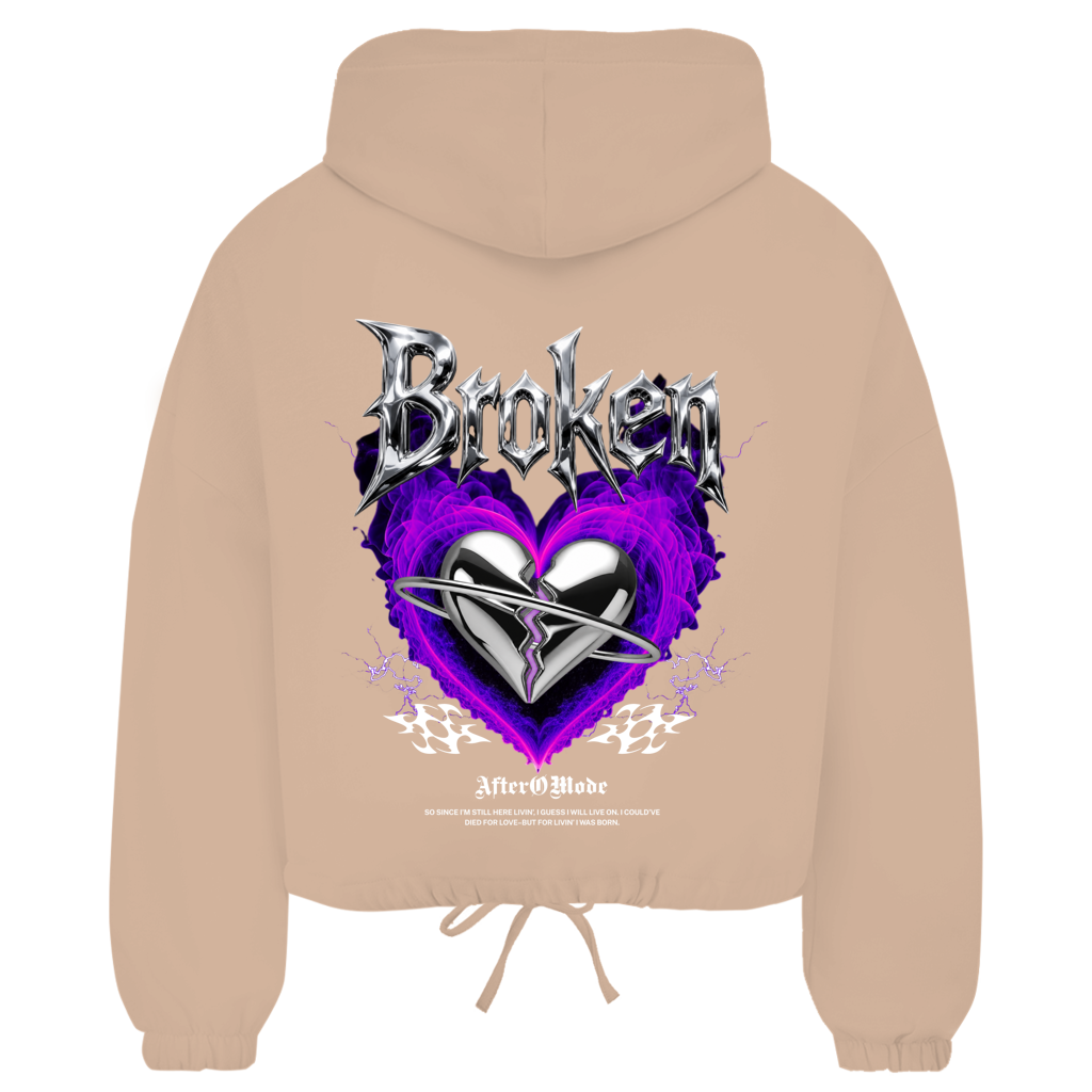 Broken Heart – Zipper Hoodie Damen