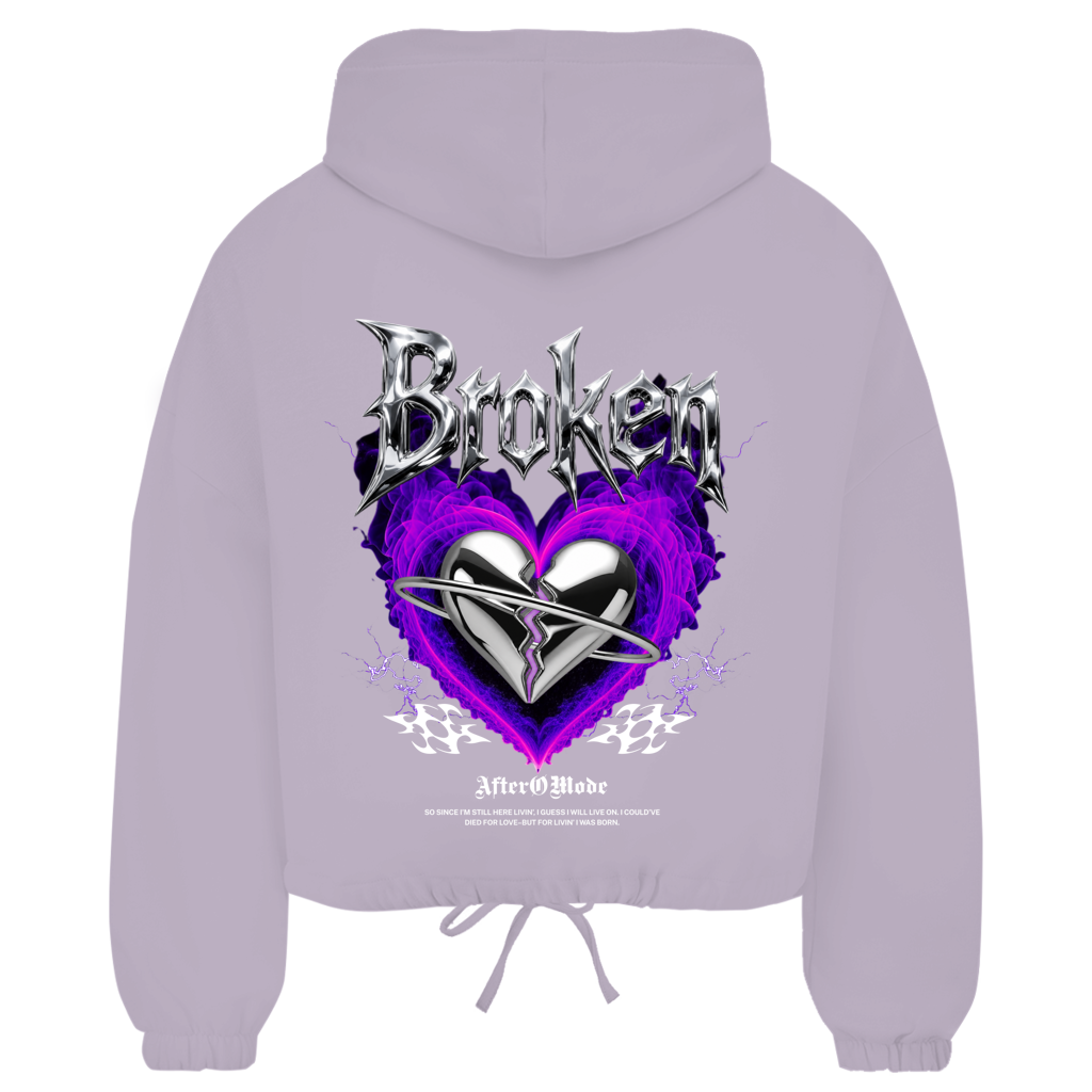 Broken Heart – Zipper Hoodie Damen