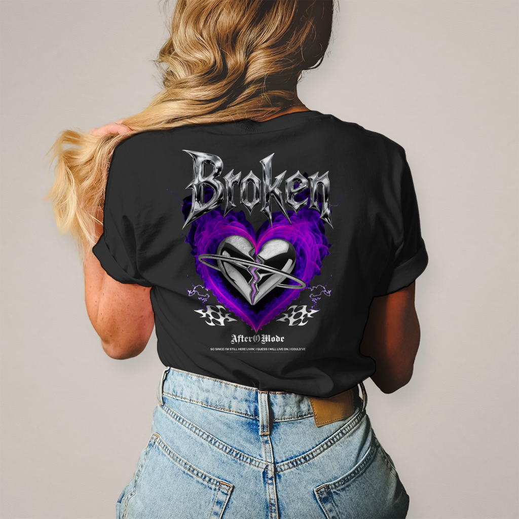Broken Heart – T-Shirt Damen